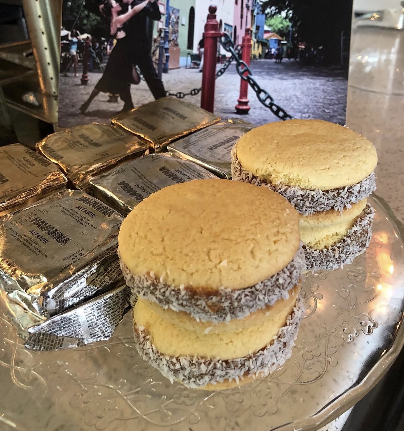Alfajores Havanna en La Vieja Simona